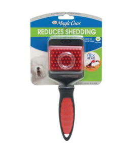 Four Paws Magic Coat Flexihead Slicker with Curry Brush