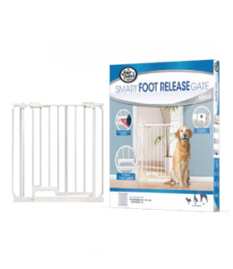 Four Paws Foot Release Metal Gate 30-34 andW x 32 and H