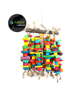 Nutrapet Hanging Bird Toy LBW-0626