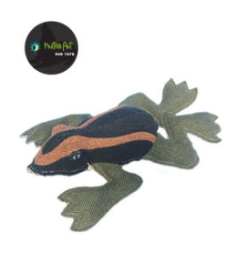 Nutrapet Frog Dog Toy