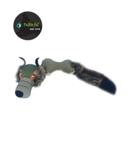 Nutrapet Wolf Dog Toy