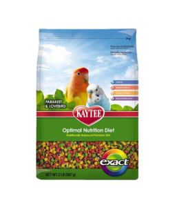 Kaytee Exact Parakeet Lovebird Rainbow 2lb (900gms)