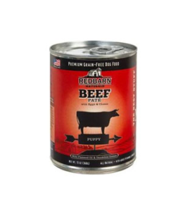 Red Barn Puppy Beef Pate Dog Food 13oz.