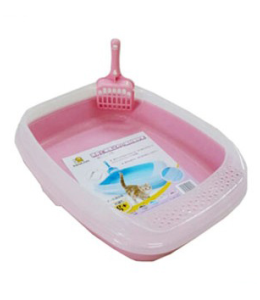 Nutrapet Cat Toilet Little Cat Litter Pink Box 46*36.6*11 cm