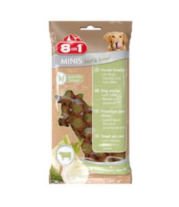 8in1 Minis Moist Beef Fennel 100g