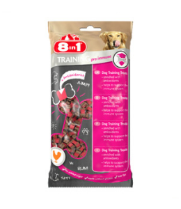 8in1 Training Pro Immune Moist Treats 100g
