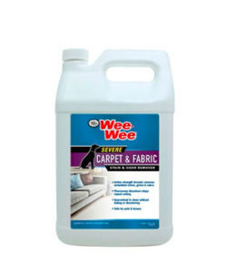 Four Paws Wee-Wee Carpet Fabric Cleaner Severe Stain Odor Remover 128 oz.