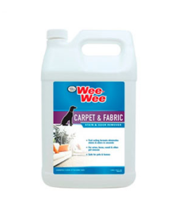 Four Paws Wee-Wee Carpet Fabric Cleaner Stain Odor Remover 128 oz.