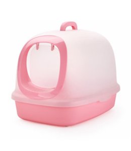 Nutrapet Cat Toilets XXL Luxury Cat Litter Box Pink 62*46*44 cm