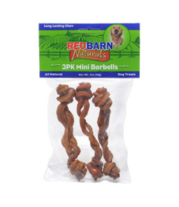 Red Barn Mini Bully Barbells 3pk (HC)