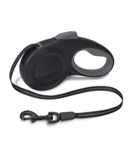 COA HR012 HALTI Retractable Lead Black Small