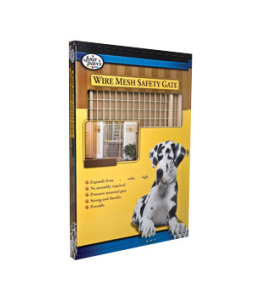 Four Paws Wire Mesh Safety Gate with Coated Wire 24 and