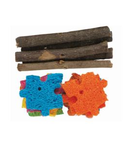 Kaytee Super Pet Combos Apple Sticks Crispy Puzzle