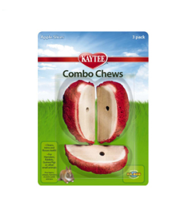 Kaytee Super Pet Apple Slice Combo Chews 3pk