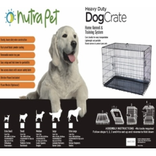 Nutrapet Double Door W Divider Small 78*49*57 Cms