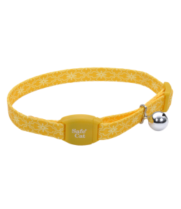 Coastal 3 and Safe Cat Break Away With Magnetic Buckle Collar Golden Flower Bouquet