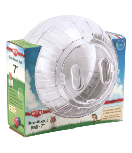 Kaytee Run-About Ball Clear 7in Diameter