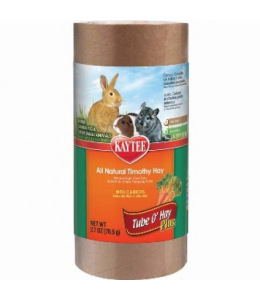 Kaytee Tube O Hay Plus Carrots Medium 4oz