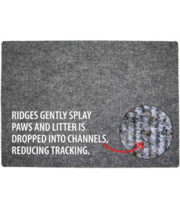 Drymate Litter Trapping Mat 91 X 120 Inches Jumbo Litter Mat Charcoal