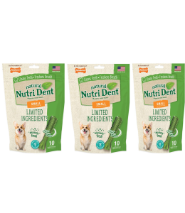 Nylabone Nutri Dent Fresh Breath 10 Count Pouch Small