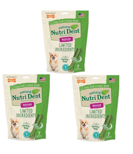 Nylabone Nutri Dent Fresh Breath 7 Count Pouch Medium