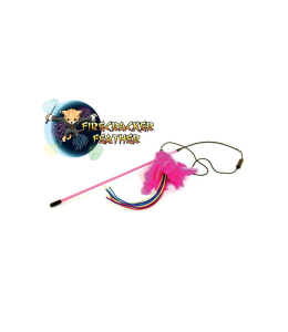 Kung Fu Kitty Firecracker Feather Wand