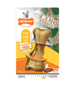 Nylabone Strong Chew Duck Camo Bone Regular