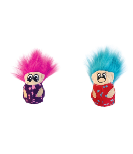 Pet Stages Fuzzy Troll Ball Purple