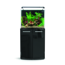 Aqua One AquaNano 60 Bow Front Cabinet Black Gloss L38 xW 60 xH 78 cm