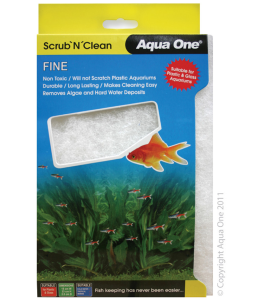 Aqua One Scrub N Clean Algae Pad Fine Large