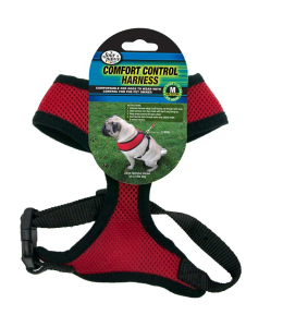 Four Paws Comfort Control Harness MD Red