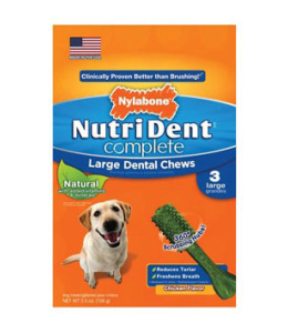 Nylabone Nutri Dent Adult Chicken Large 3ct