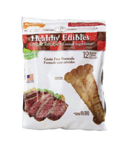 Nylabone Healthy Edible Simple Recipe Regular 12ct Filet Mignon