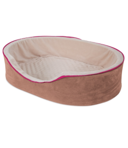 PETMATE ASPEN PET 18 X 14 X 5 LOUNGER ASSORTED PLUSH/SUEDE