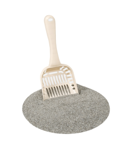 Petmate Litter Scoop W/Microban Large ~ Bleached Linen
