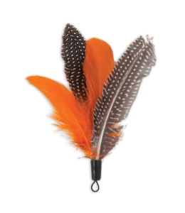 PETMATE JACKSON GALAXY FEATHER AIR PREY REPLACEMENT TOY