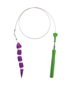 PETMATE JACKSON GALAXY GROUND WAND WITH WORM