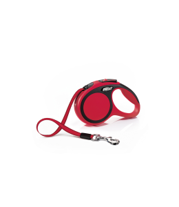 Flexi New Comfort L Tape 5 m, red