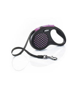 Flexi Design M Tape 5 m, black/ pink