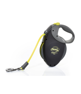 Flexi Giant XL Tape 8 m, black/ neon
