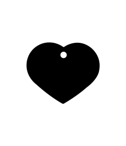 Imarc HEART SMALL BLACK