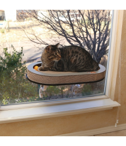 K&H Universal Mount Kitty Sill with Cardboard track 14"x24"