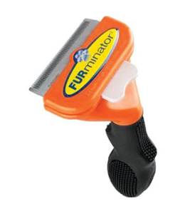 FURminator Long Hair Deshedding Tool for Medium Dogs