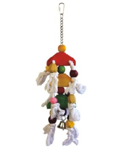 Nutrapet Hanging Bird Toy L38*H8.5cms