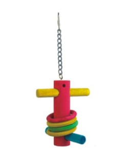 Nutrapet Hanging Bird Toy L26*W12.5cms