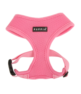 PUPPIA SOFT HARNESS PINK L Neck 14.5' Chest 20-29"