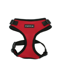 PUPPIA RITEFIT HARNESS RED S Neck 9.45-11.42" Chest 11.02-14.96"