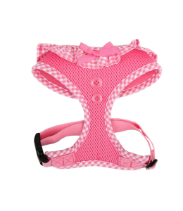 PUPPIA VIVIEN HARNESS A PINK S Neck 9.5" Chest 12-17.5"