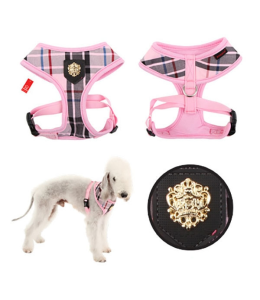 PUPPIA JUNIOR HARNESS A PINK L Neck 14.5' Chest 20-29"