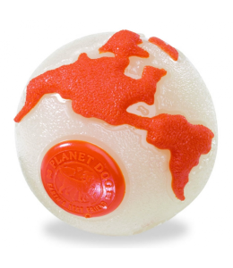 Planet Dog Orbee Ball Glo/Org SM